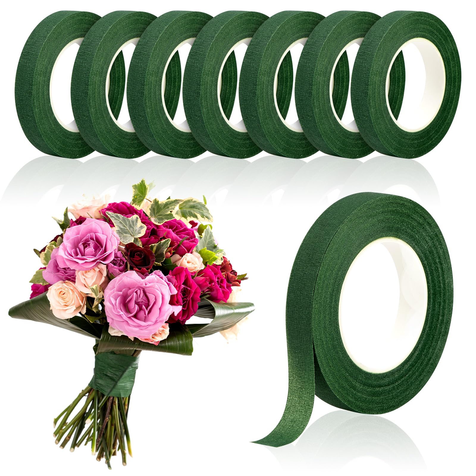 شريط زهور أخضر بطول 20 ياردة،  - مراجعة Wedding Supply Decor وسعره