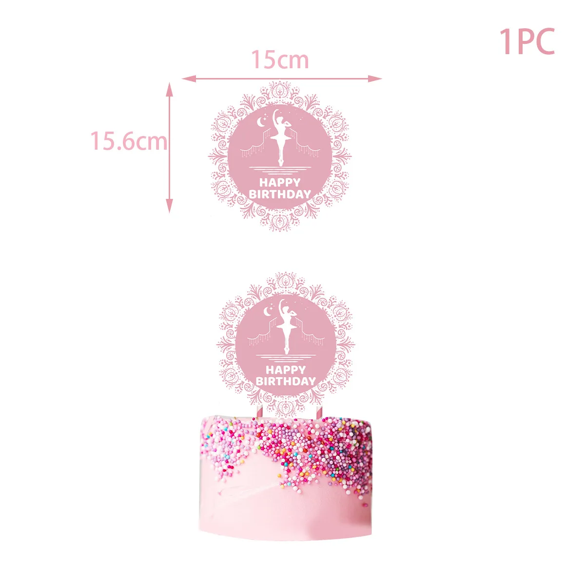 لافتة رايات رايات راقصة باليه  - مراجعة Confetti Balloon Set وسعره