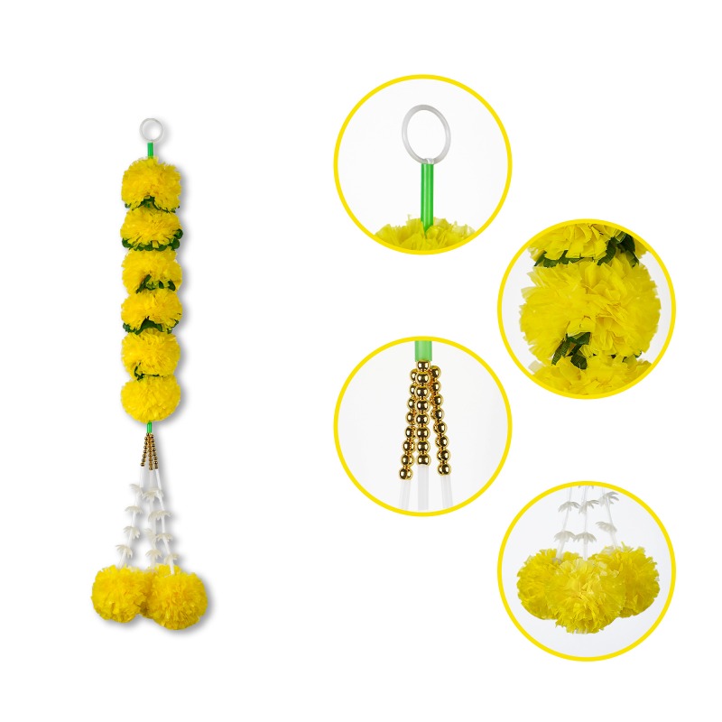 أضواء زهور القطيفة على شكل سلس - مراجعة Indian Wedding Decor Supply وسعره