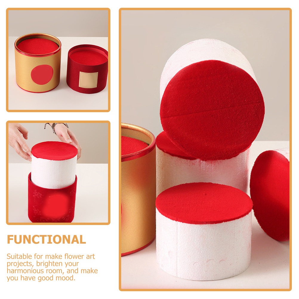 قطعتان من كتل الفوم الزهرية ال - مراجعة Wedding Supply Decor وسعره