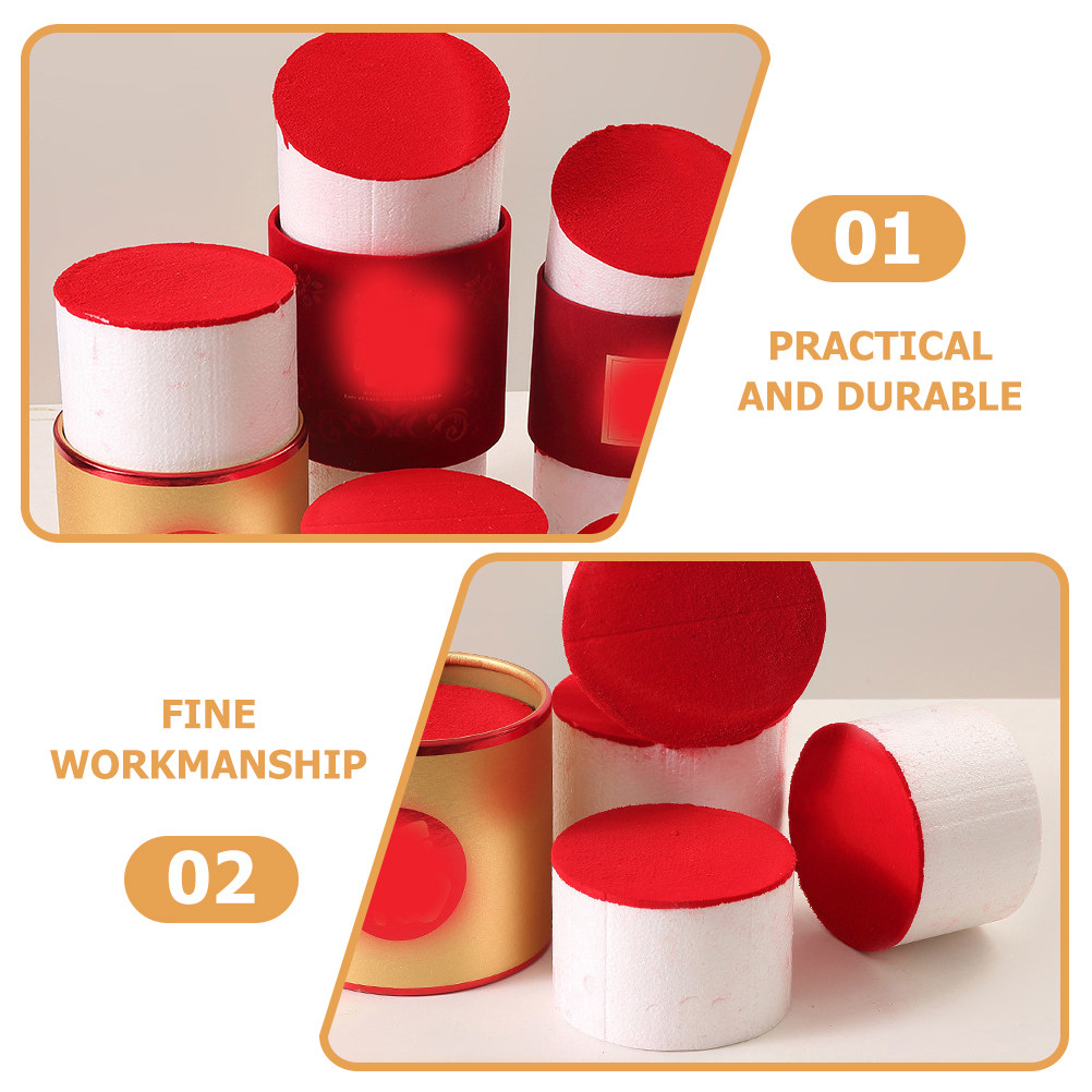قطعتان من كتل الفوم الزهرية ال - مراجعة Wedding Supply Decor وسعره