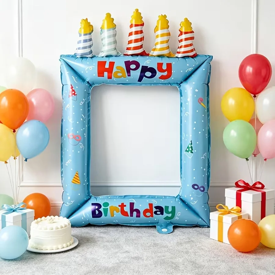 1/2 قطعة من بالونات الفويل الز - مراجعة Confetti Balloon Set وسعره