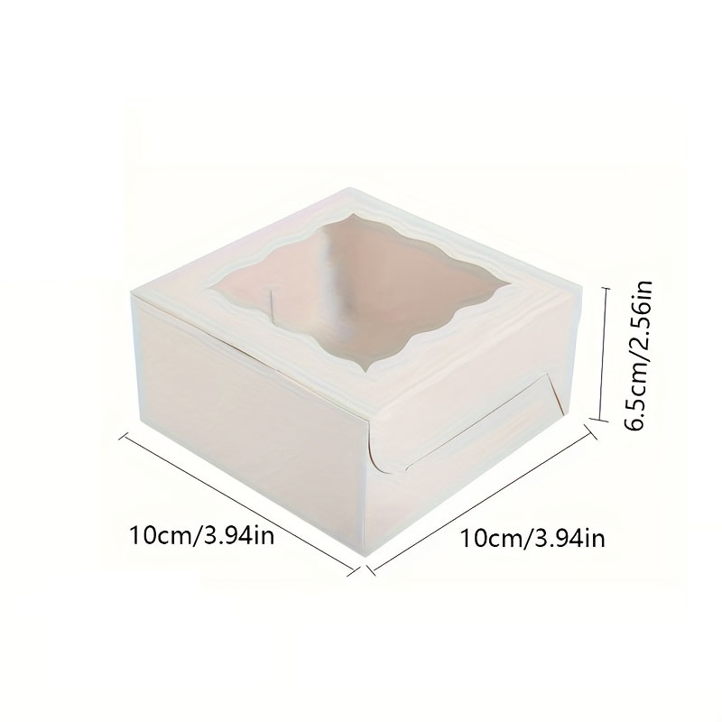 10 قطع من صناديق الكيك والحلوى - مراجعة Wedding Favor Box وسعره