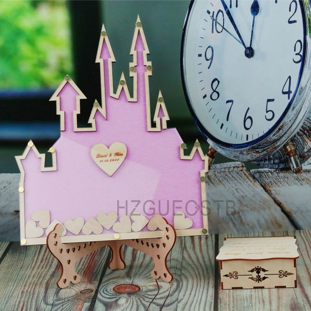 شخصية القلعة ضيف كتاب الزفاف ص - مراجعة Wedding Favor Box وسعره
